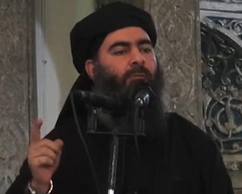 IS leader Abu Bakr Al-Baghdadi (file photo)