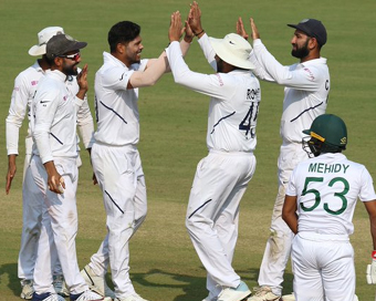 Indore Test: Pacers lead show as India thrash Bangladesh by innings and 130 runs