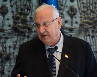 Israeli President Reuven Rivlin calls Soumya Santosh