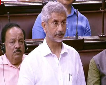 PM Modi never asked Trump for mediation on Kashmir: Jaishankar in Rajya Sabha