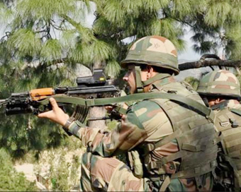Soldier killed in Pakistan firing on LoC in Rajouri (File photo)