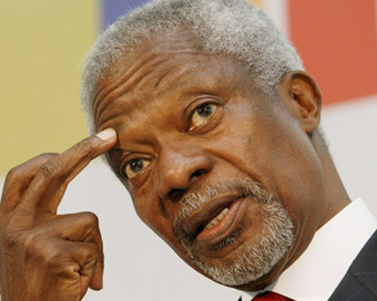 Former UN chief Kofi Annan dies at 80 (File Photo)