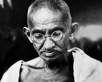 Mahatma Gandhi (file photo)