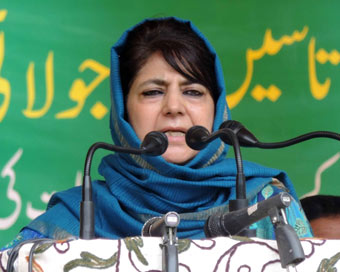 Mehbooba Mufti (file photo)