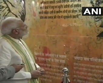 Modi unveils statue of Sir Chhotu Ram in Haryana