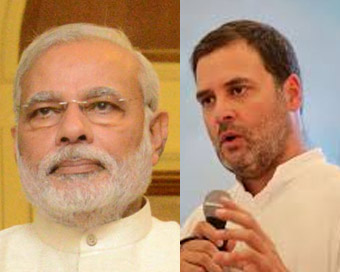 Modi, Rahul condole deaths in Uttar Pradesh train derailment (File photo)