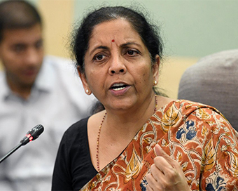 Union Finance Minister Nirmala Sitharaman (file photo)