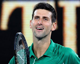 World No. 1 Novak Djokovic