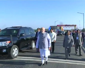 Modi inaugurates Bogibeel bridge over Brahmaputra