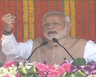 Prime Minister Narendra Modi in Chhattisgarh