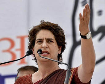 Priyanka targets Yogi government over kidnapping case