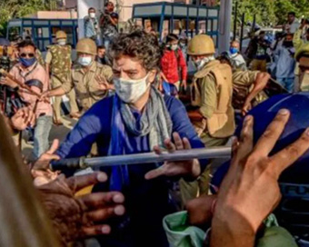  Congress leader Priyanka Gandhi