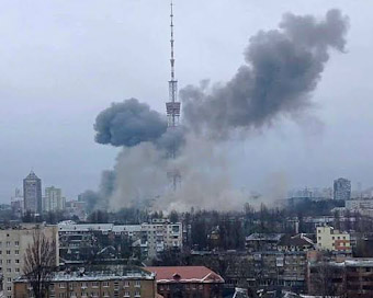Ukraine crisis: Russian forces step up attacks on Ukraine; Kyiv TV tower bombed after Kremlin told civilians to flee