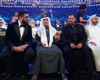 IIFA 2022: Picture of Salman Khan, Abhishek Bachchan sitting together goes viral