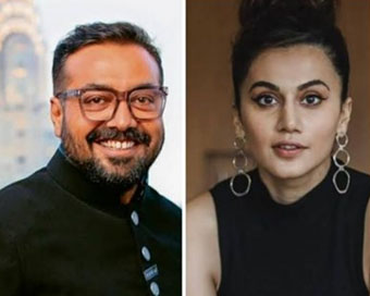 Anurag Kashyap (left) - Taapsee Pannu (right)