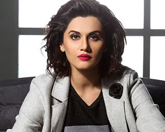 Taapsee Pannu reacts with 