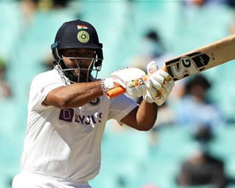 Left-handed batsman Rishabh Pant 