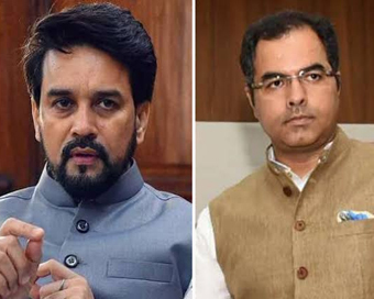 Anurag Thakur, Parvesh Verma (file photo)