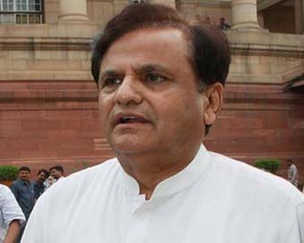 Ahmed Patel (file photo)