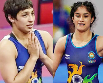 Vinesh Phogat, Anshu Malik, Divya Kakran bag gold medals in Asian wrestling