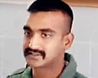 Wing Commander Abhinandan Varthaman (File photo)
