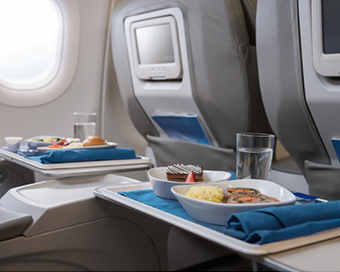 Centre allows on-board meals, in-flight entertainment 