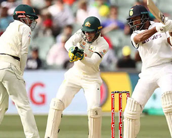 Pujara in action during post-dinner session