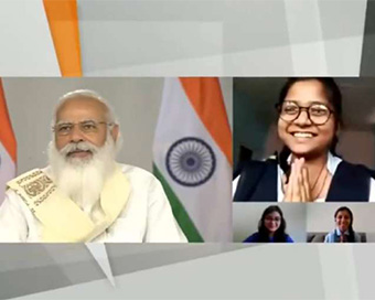 PM Modi joins virtual session of CBSE, surprises students, parents