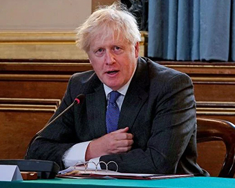 British Prime Minister Boris Johnson