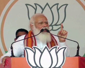 If there is any party Bangla in true sense, it is BJP: PM Modi