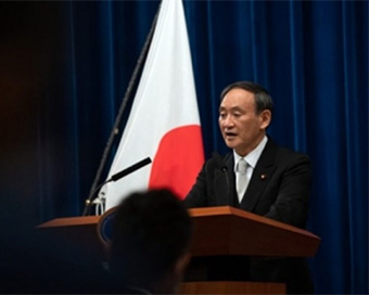 Japanese Prime Minister Yoshihide Suga