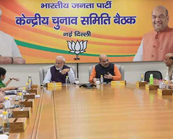 Amit Shah meets PM Modi ahead of BJP CEC meet