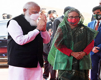 PM Modi made us glorified with his presence during pandemic: Sheikh Hasina