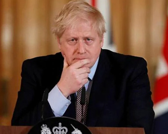 British Prime Minister Boris Johnson i