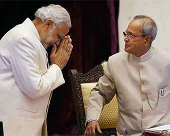 PM Modi condoles Former President Pranab Mukherjee