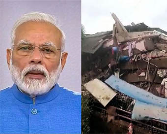 PM Modi expresses grief over Maharashtra building collapse