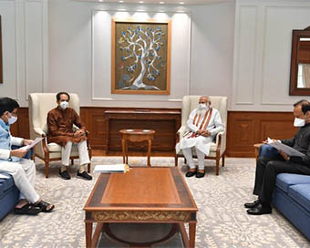 Maharashtra CM Uddhav Thackeray meets PM Modi in Delhi