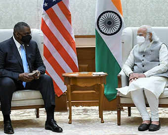 PM Narendra Modi meets US Defence Secretary Lloyd Austin; stresses commitment to partnership