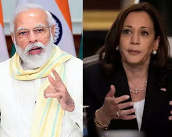 US sending Covid vaccines to India, Kamala Harris tells Narendra Modi