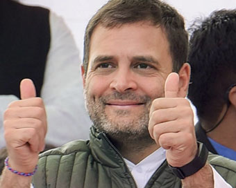 Congress scion Rahul Gandhi