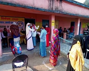 Firing in Purnea, 19.74% polling in Bihar 