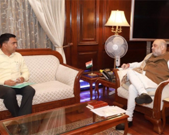 Goa CM meets Amit Shah, discusses elections