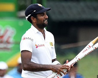 Sri Lanka pacer Dhammika Prasad 