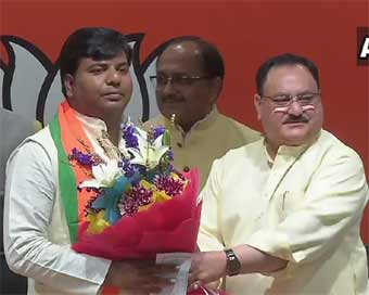 Gorakhpur MP Praveen Nishad joins BJP