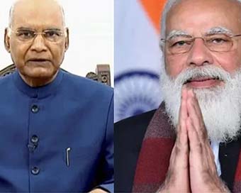 Presdient Kovind, PM Modi greet people on Jagannath Rath Yatra