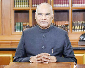  President Ram Nath Kovind (file photo)