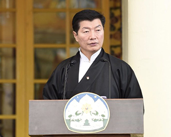 Tibetan government-in-exile President Lobsang Sangay