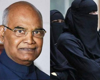 President Ram Nath Kovind gives assent to Triple Talaq Bill