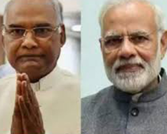 President Ram Nath Kovind, Prime Minister Narendra Modi (file photo)