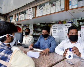 Mask prices shoot up (file photo)